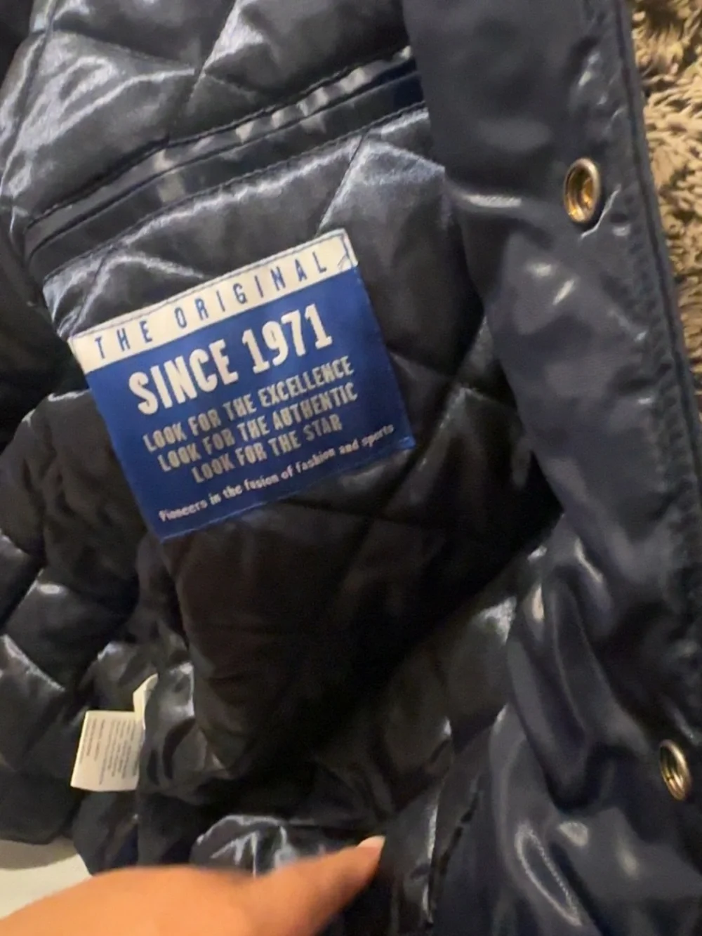 Dallas Cowboys Starter Satin Snap-Button Jacket